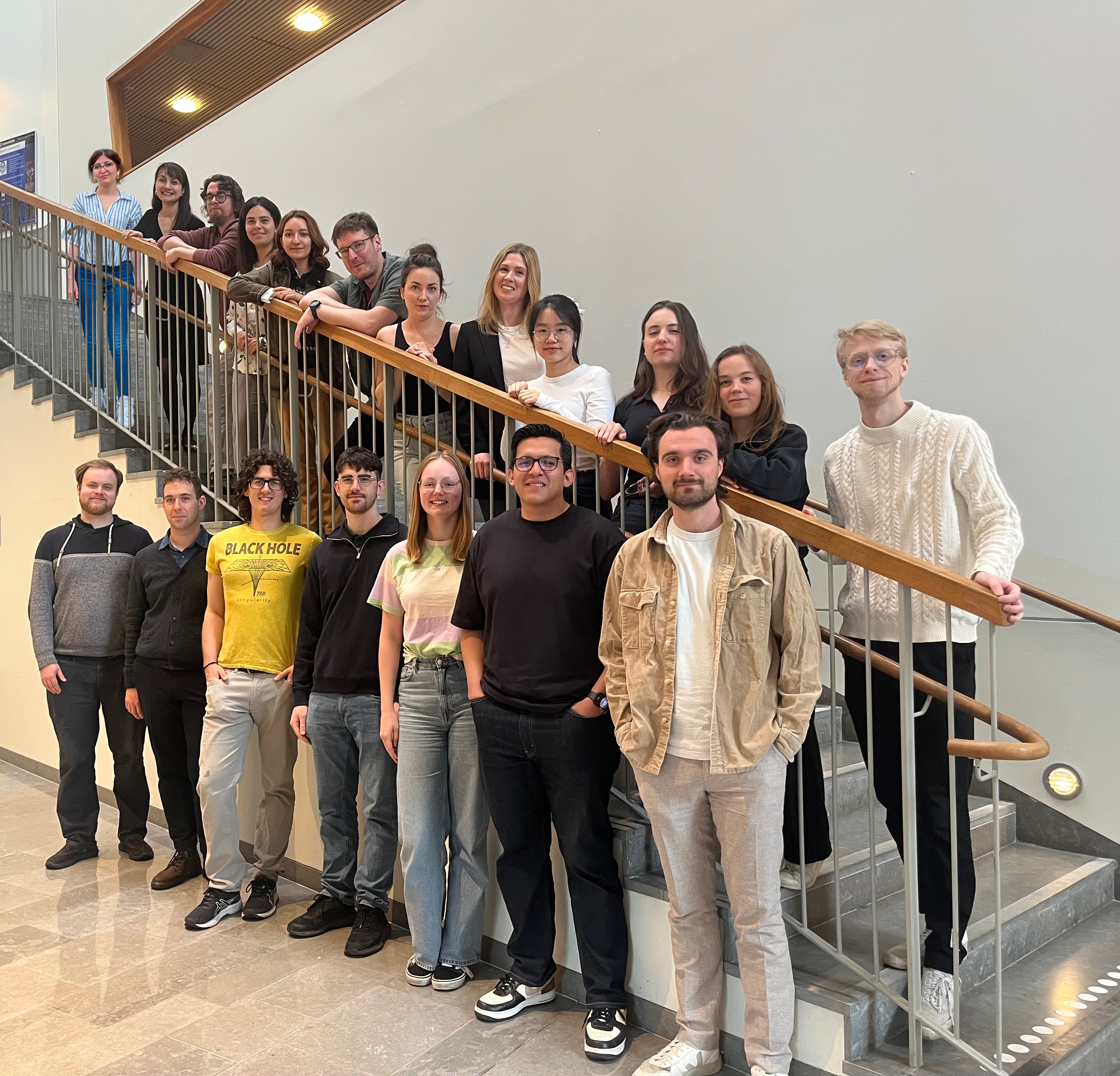 Group photo taken at our team workshop on May 27th, 2025.